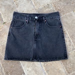Zara mini jean skirt M size